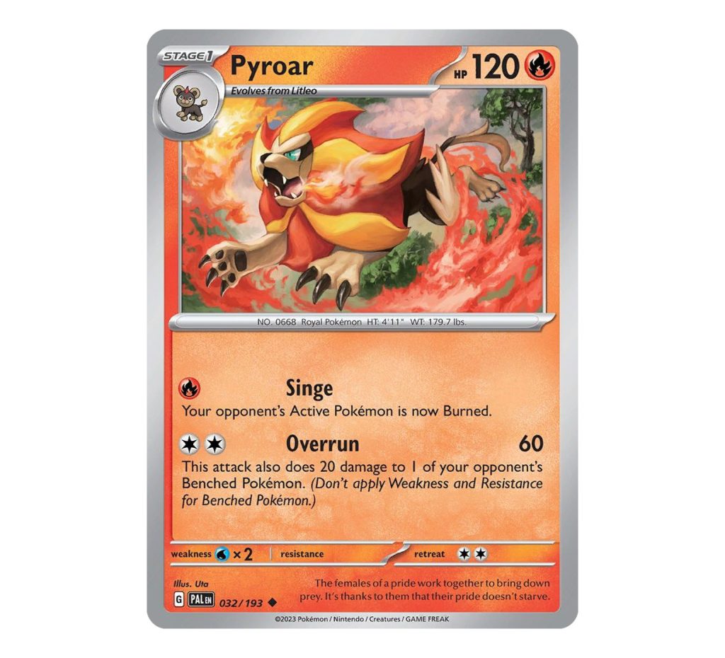 32-Pyroar-Paldea Evolved