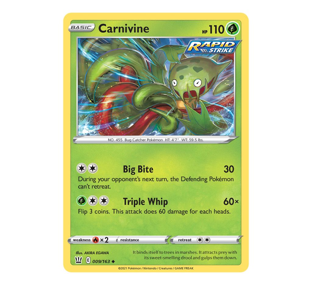 9-Carnivine-Battle Styles