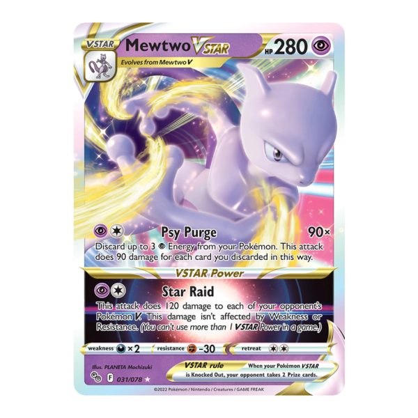 Mewtwo VSTAR Pokémon GO 031