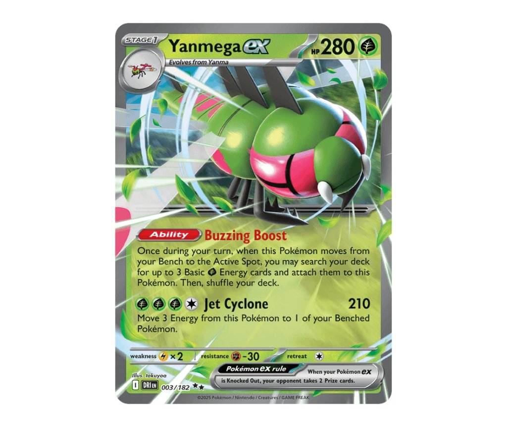 Yanmega ex Destined Rivals 003