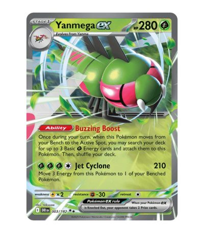 Yanmega ex Destined Rivals 003