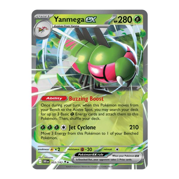 Yanmega ex Destined Rivals 003