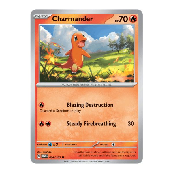 Charmander 151 004