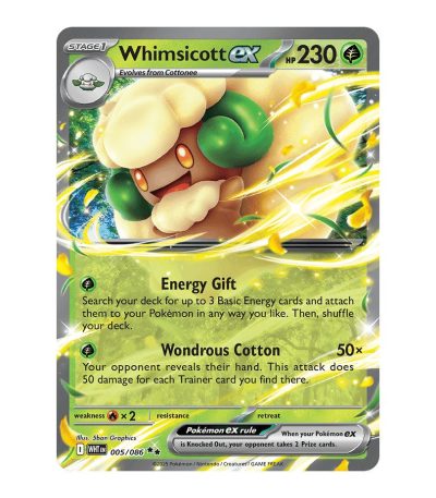 Whimsicott ex White Flare 005
