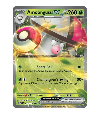 Amoonguss ex Journey Together 011