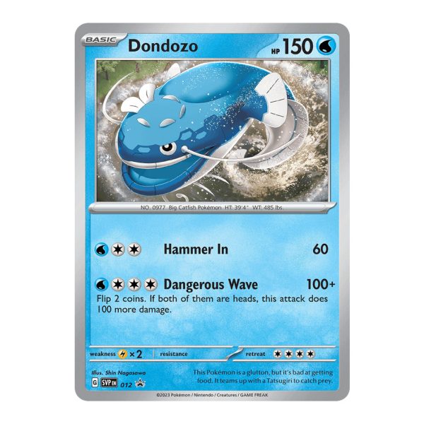 Dondozo SVP Black Star Promos 012