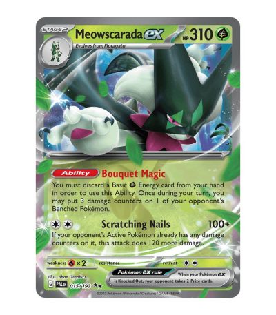 Meowscarada ex Paldea Evolved 015