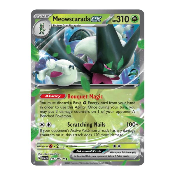 Meowscarada ex Paldea Evolved 015