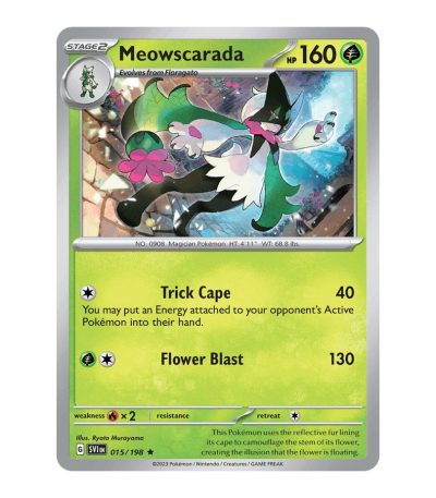 Meowscarada Scarlet & Violet 015