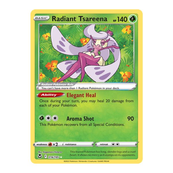 Radiant Tsareena Silver Tempest 016