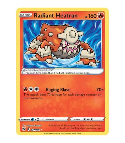 Radiant Heatran Astral Radiance 027