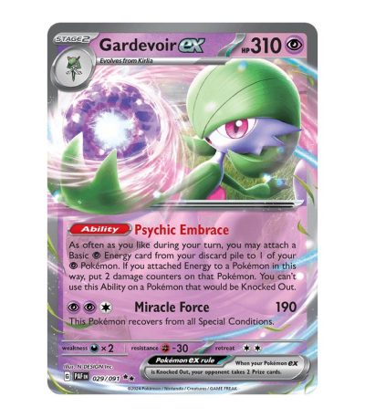 Gardevoir ex Paldean Fates 029