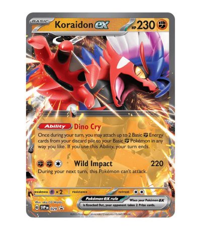 Koraidon ex SVP Black Star Promos 029