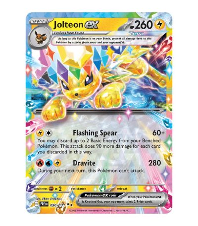 Jolteon ex Prismatic Evolutions 030