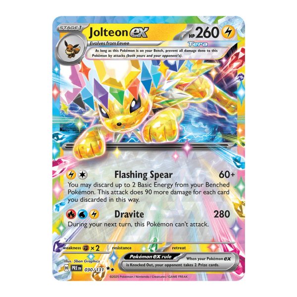 Jolteon ex Prismatic Evolutions 030