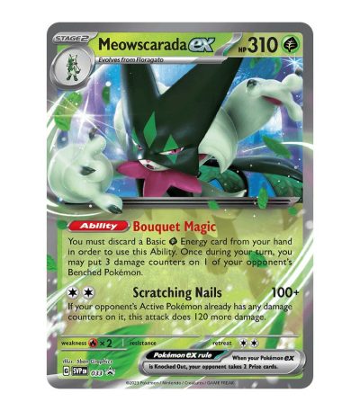 Meowscarada ex SVP Black Star Promos 033