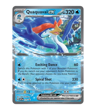 Quaquaval ex SVP Black Star Promos 035