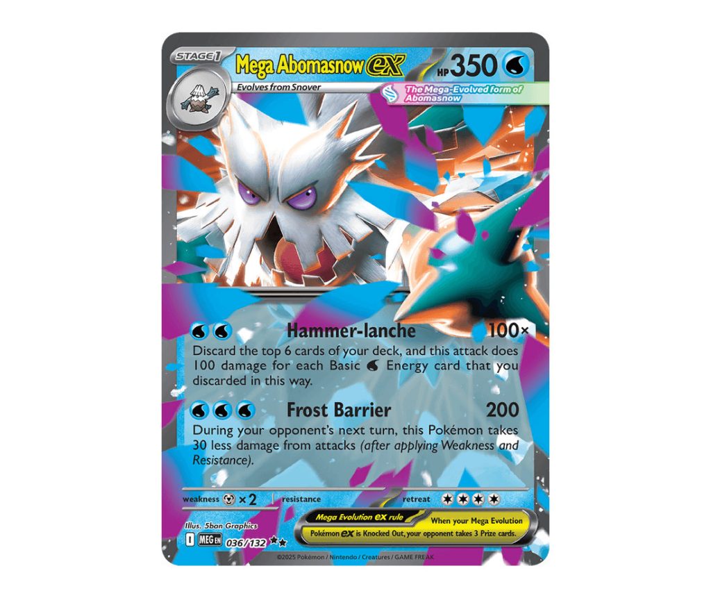 Mega Abomasnow ex Mega Evolution 036
