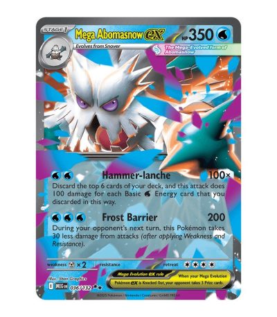 Mega Abomasnow ex Mega Evolution 036