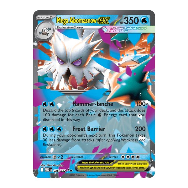 Mega Abomasnow ex Mega Evolution 036