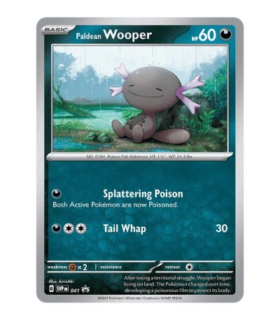 Paldean Wooper SVP Black Star Promos 041
