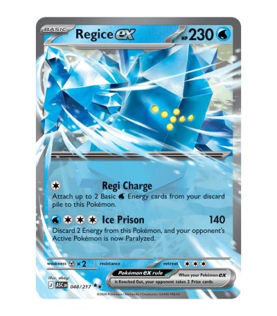 Regice ex Ascended Heroes 048