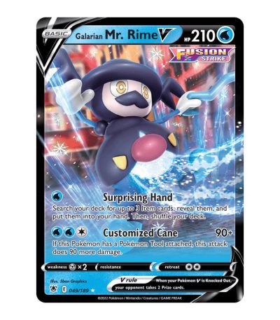 Galarian Mr. Rime V Astral Radiance 049