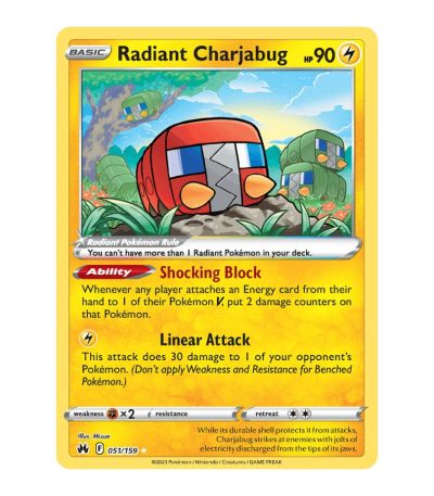 Radiant Charjabug Crown Zenith 051