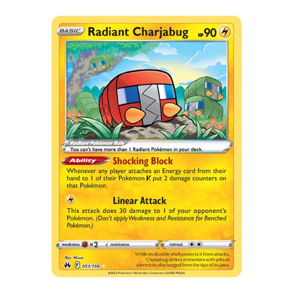 Radiant Charjabug Crown Zenith 051