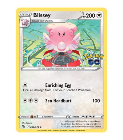 Blissey Pokémon GO 052