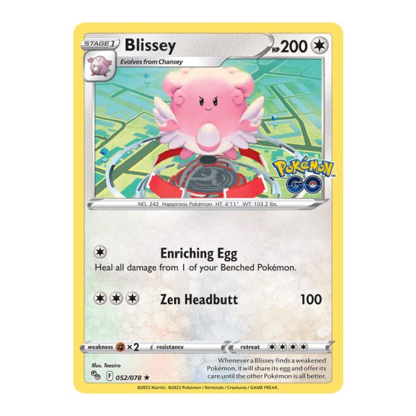 Blissey Pokémon GO 052
