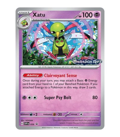 Xatu SVP Black Star Promos 059