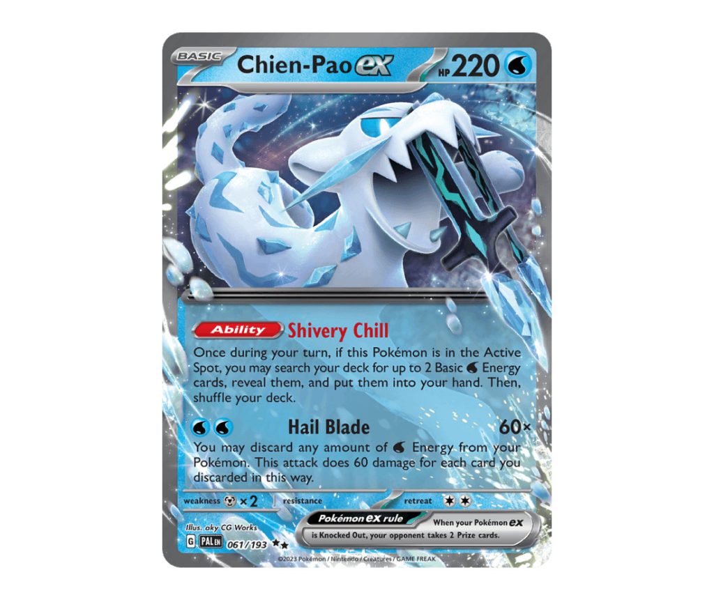 Chien-Pao ex Paldea Evolved 061