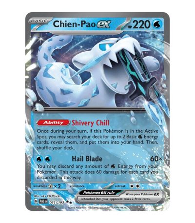 Chien-Pao ex Paldea Evolved 061