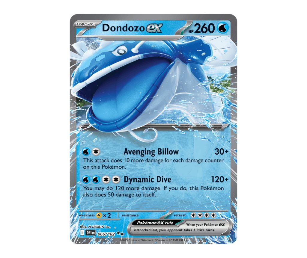 Dondozo ex Destined Rivals 066