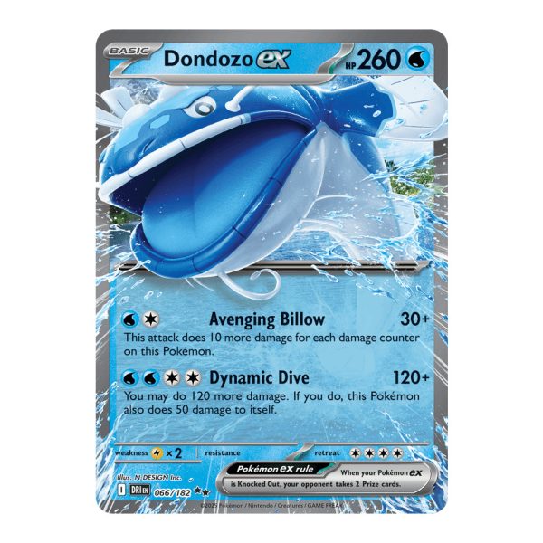 Dondozo ex Destined Rivals 066