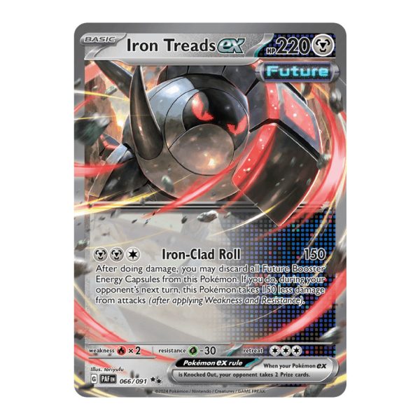 Iron Treads ex Paldean Fates 066
