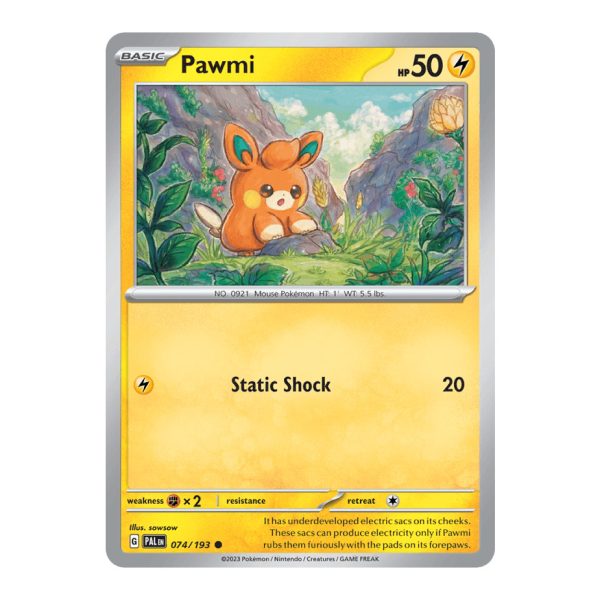Pawmi Paldea Evolved 074