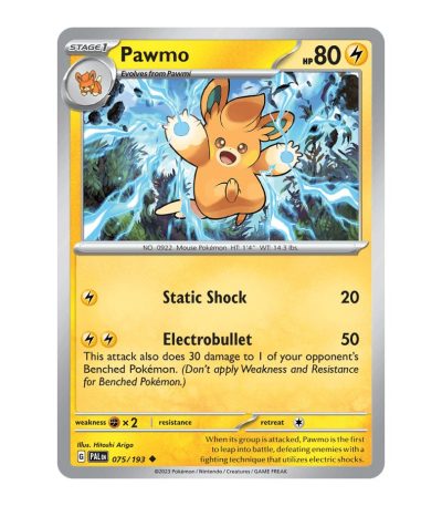 Pawmo Paldea Evolved 075