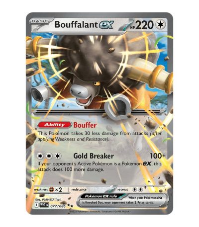 Bouffalant ex White Flare 077