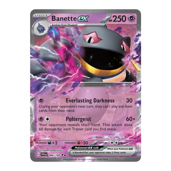 Banette ex Scarlet & Violet 088