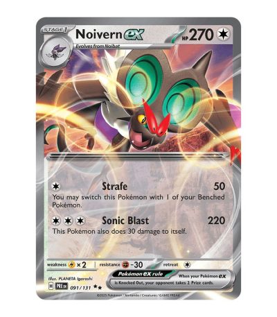 Noivern ex Prismatic Evolutions 091