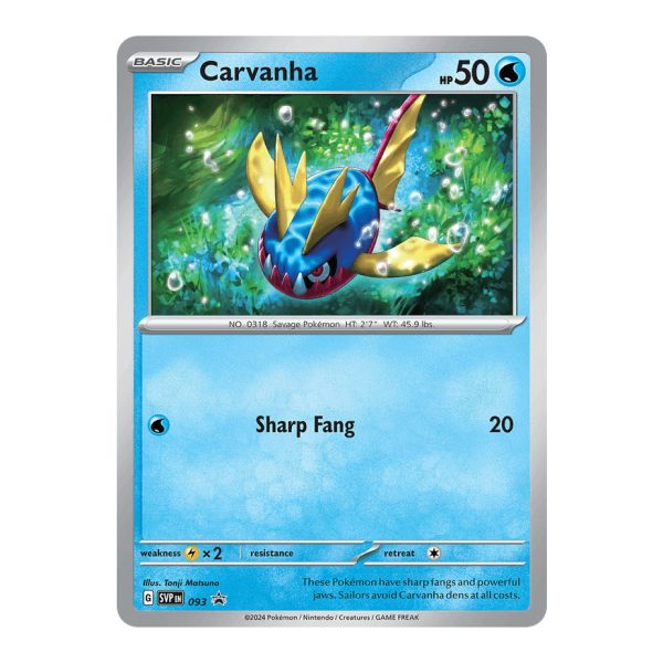 Carvanha SVP Black Star Promos 093
