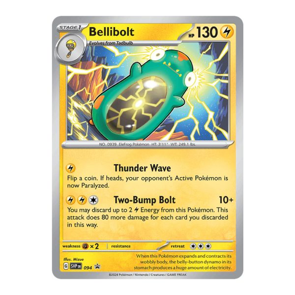 Bellibolt SVP Black Star Promos 094