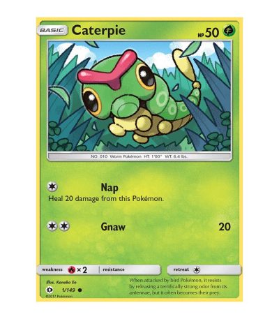 Caterpie Sun & Moon 1