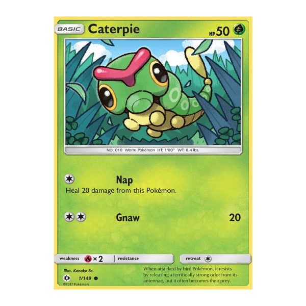 Caterpie Sun & Moon 1