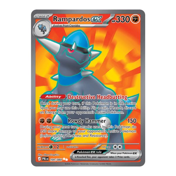Rampardos ex Pitch Black 100