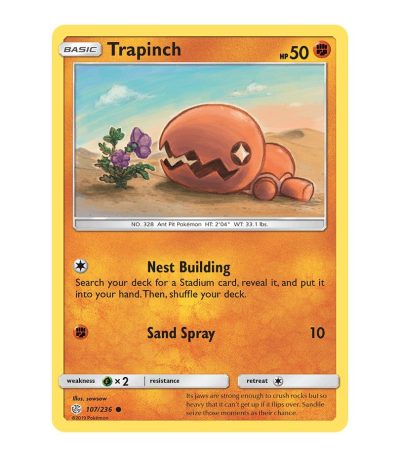 Trapinch Cosmic Eclipse 107