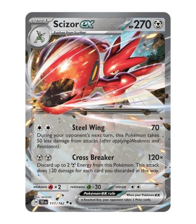 Scizor ex Temporal Forces 111