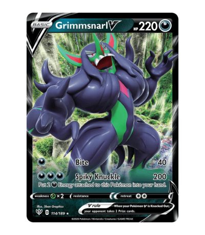 Grimmsnarl V Darkness Ablaze 114